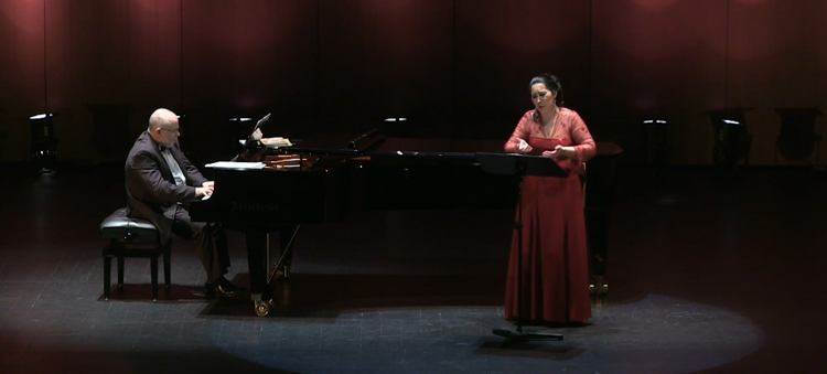 Carla Caramujo, soprano e João Paulo Santos, piano