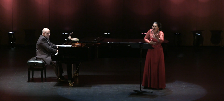 Carla Caramujo, soprano e João Paulo Santos, piano