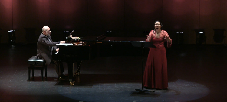 Carla Caramujo, soprano e João Paulo Santos, piano