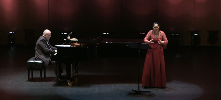 Carla Caramujo, soprano e João Paulo Santos, piano